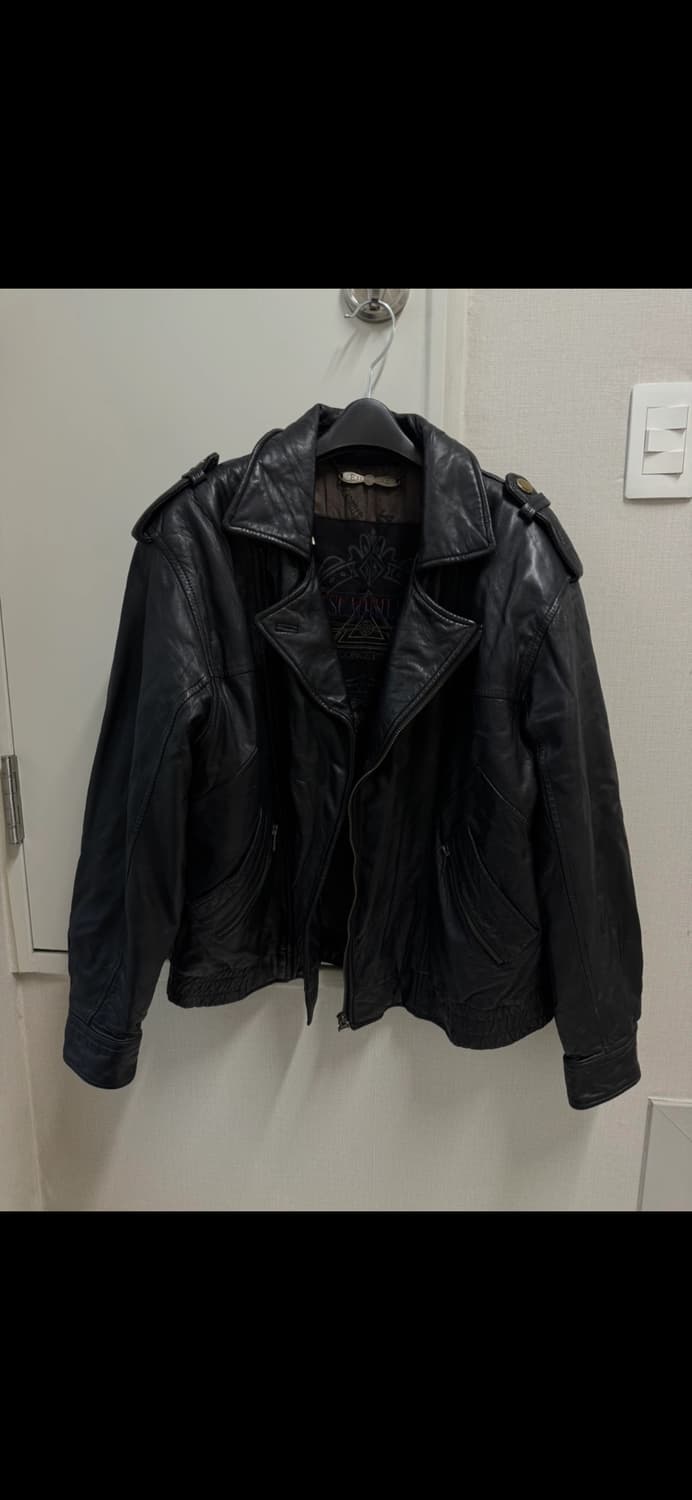 에스까드릴 빈티지 락스타 양가죽 자켓 상품이미지1