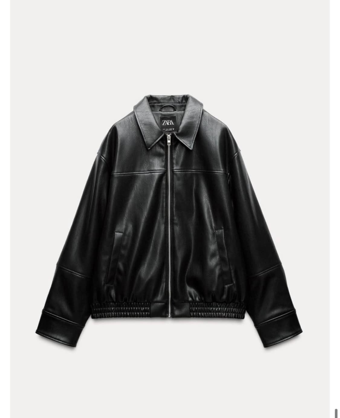 자라 레더 자켓 상품이미지1
