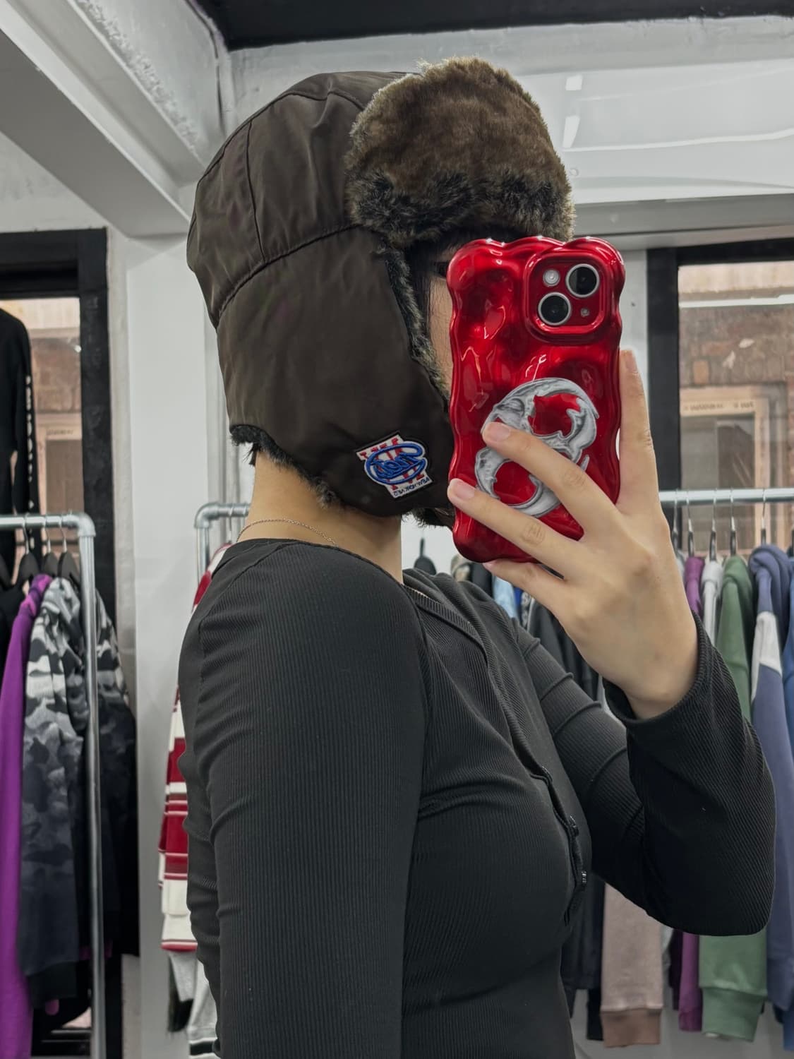 NBA 뉴욕 네츠 브라운 트루퍼햇 상품이미지3