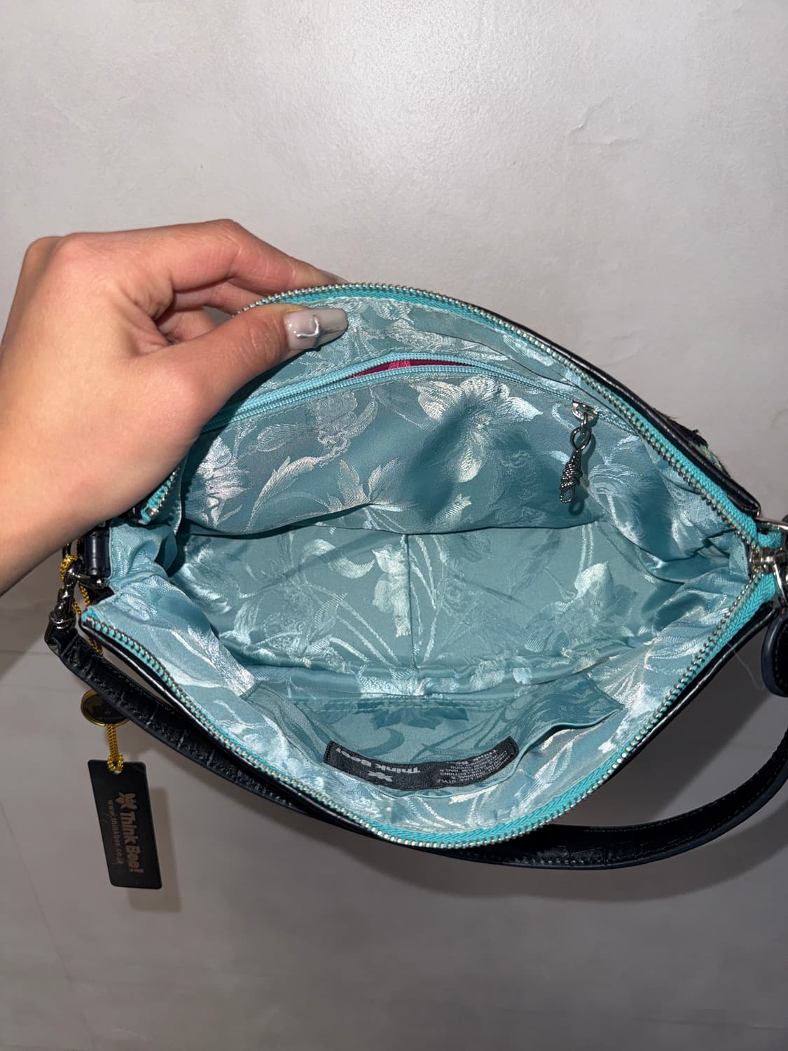 Think Bee! oriental spangled flower 숄더백 상품이미지5