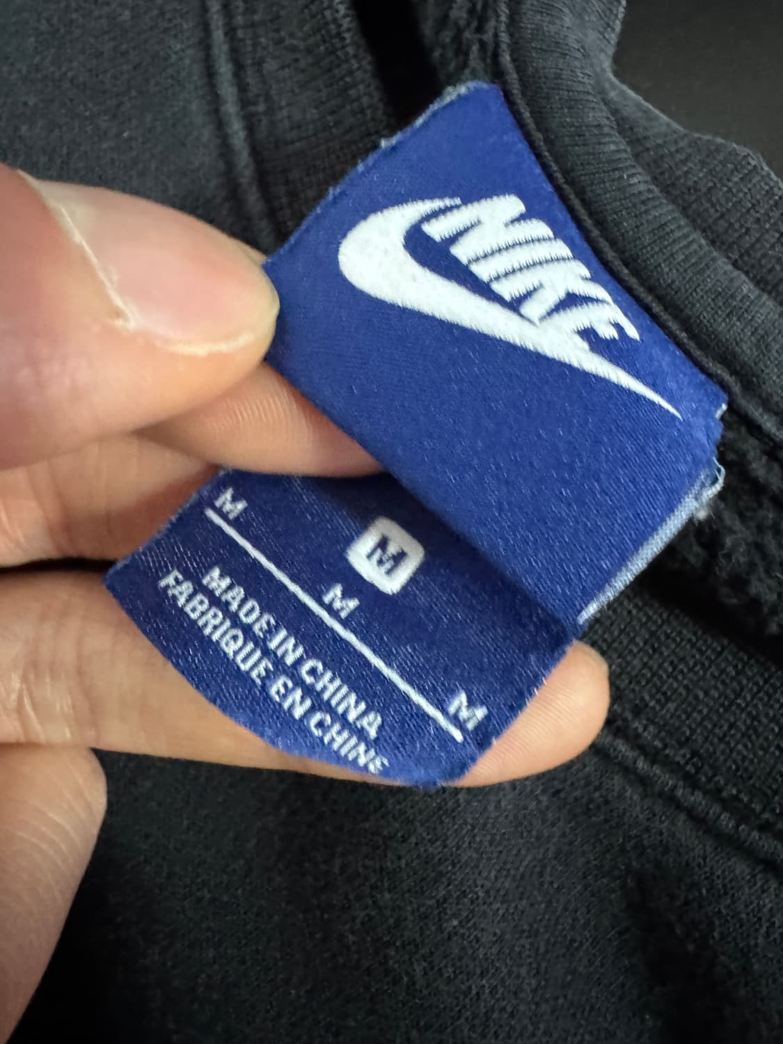 나이키 트레이닝 기모 스웻 맨투맨 블랙 M 상품이미지3