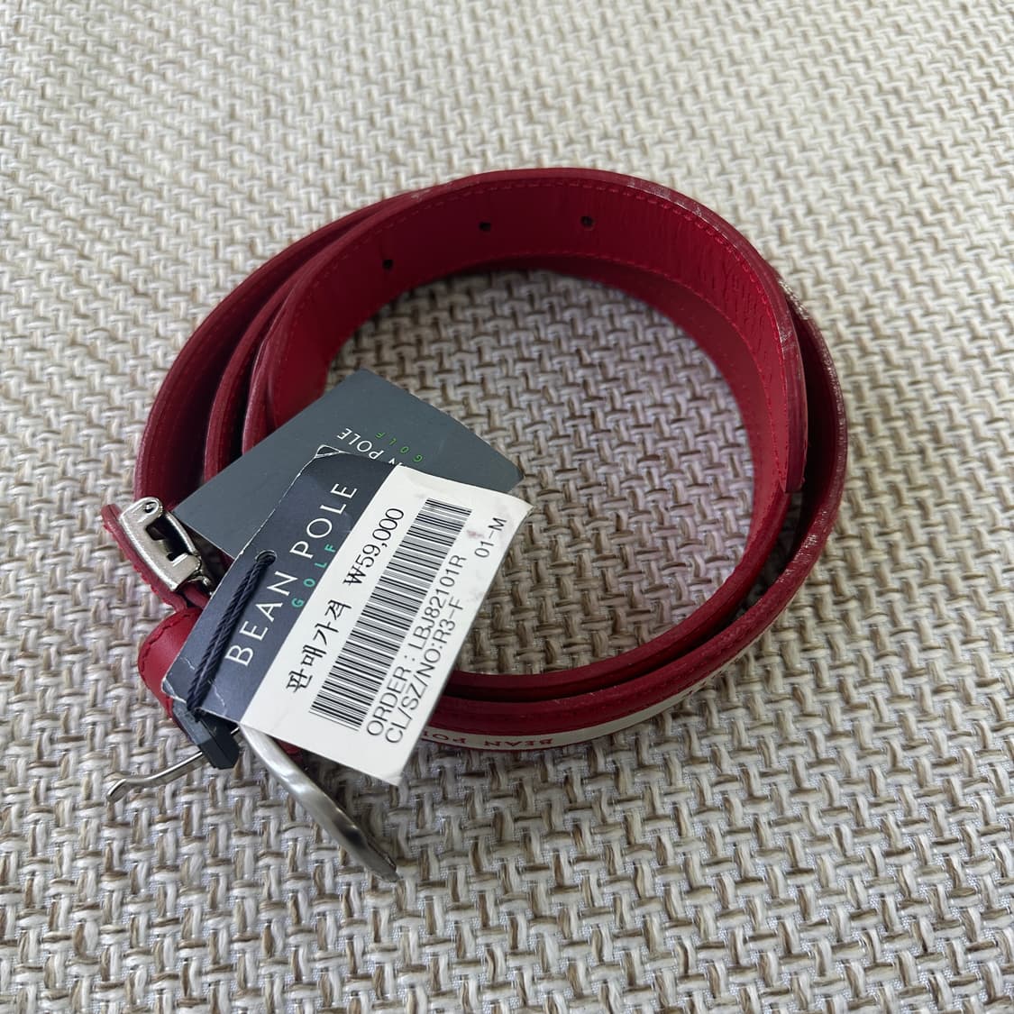 실측확인 빈폴골프 허리띠 0408D 상품이미지3