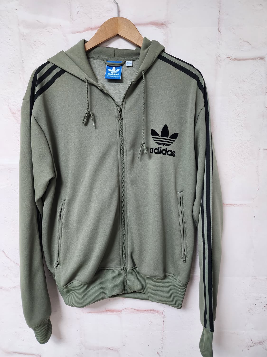 아디다스 올드스쿨 트랙 후드집업 상품이미지1