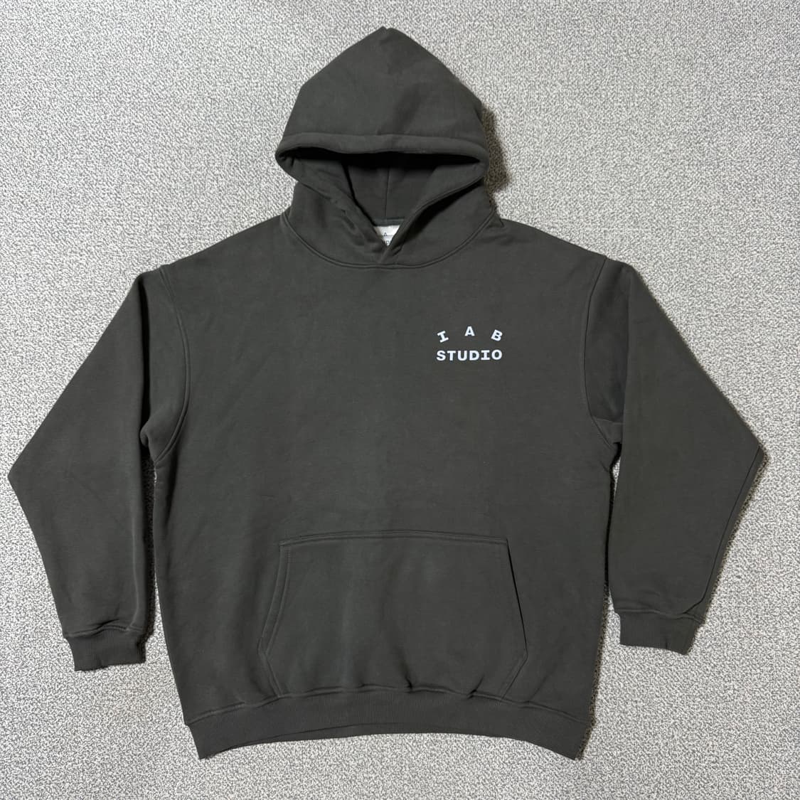 아이앱 스튜디오 기모 후드티 L 상품이미지2