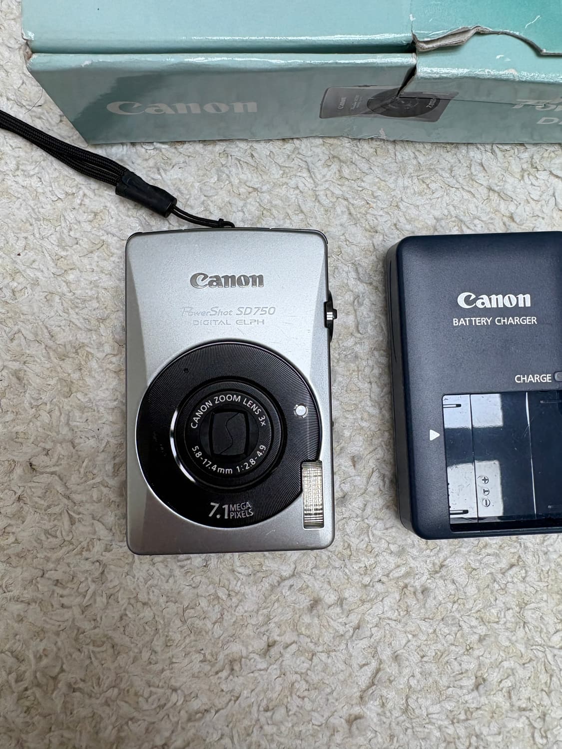 캐논 익서스75 Canon IXUS75 풀박스 상품이미지2