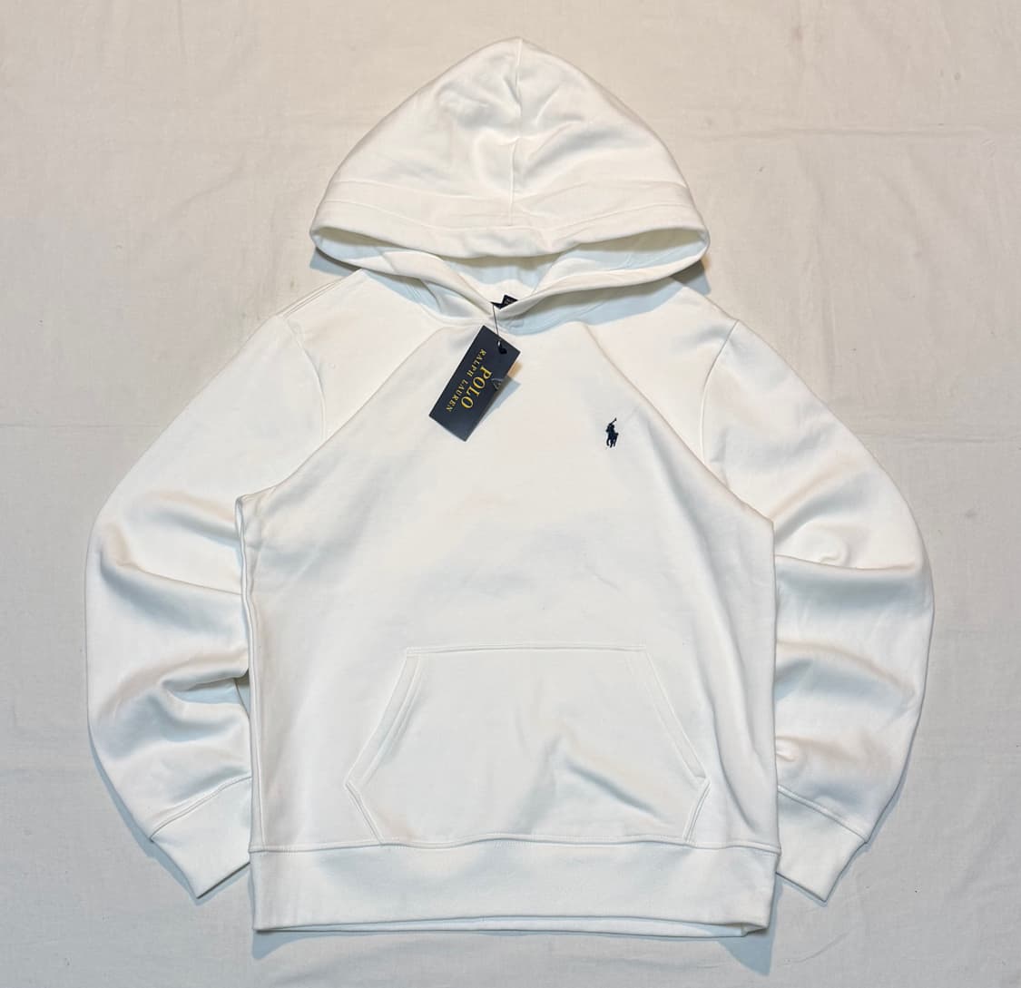 새상품) 폴로 랄프로렌 포니로고 후드티 화이트 상품이미지1