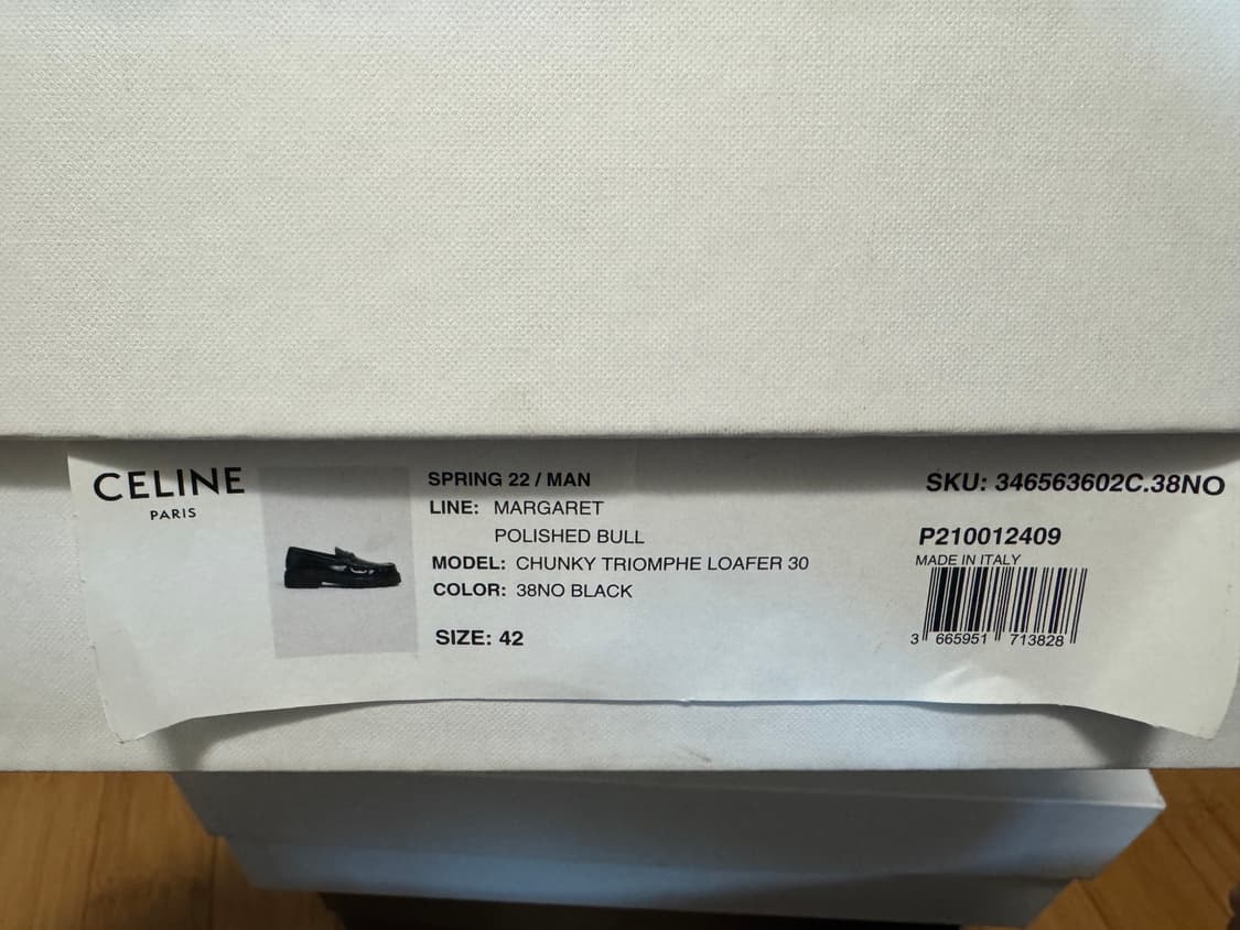 셀린느 트리옴페 로퍼 상품이미지4