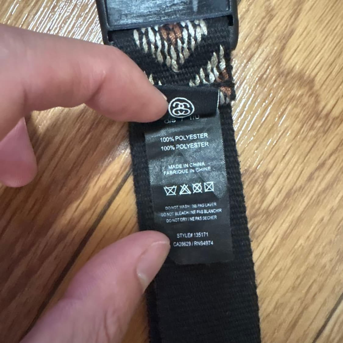 스투시 우븐 트래블 벨트 상품이미지3