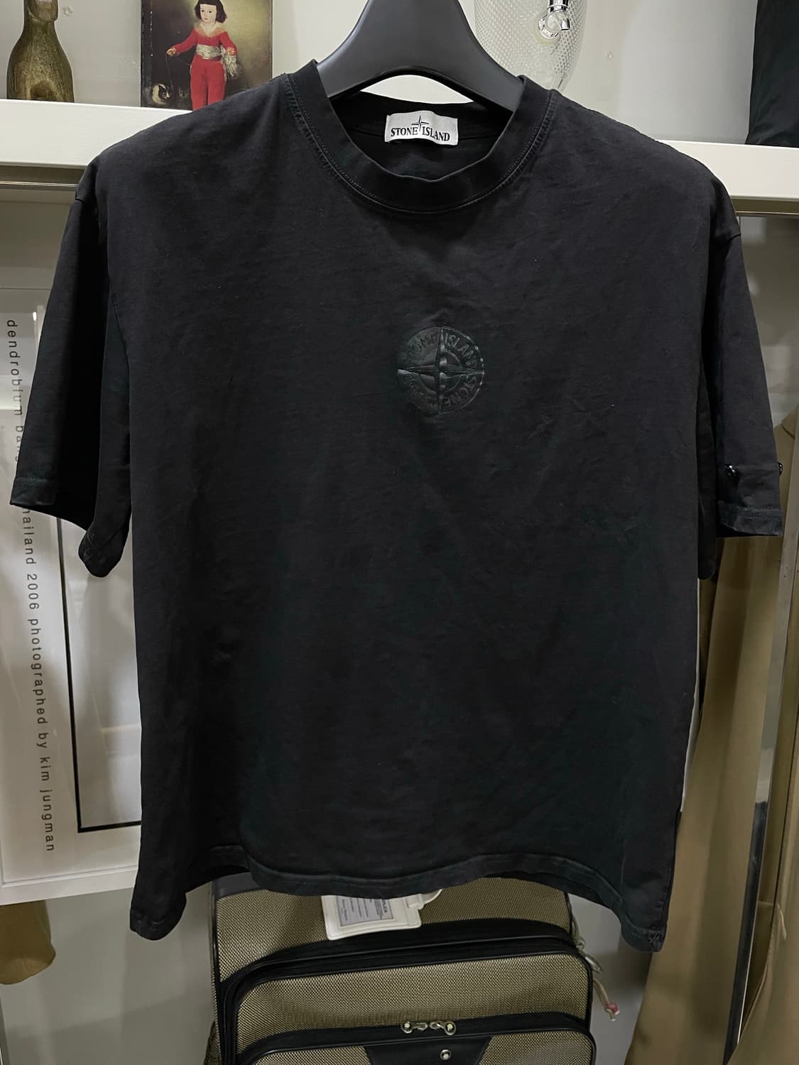 스톤아일랜드/블랙 반팔티(100) 상품이미지1