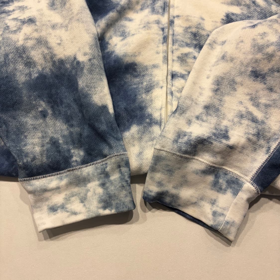 [XL] 폴로 랄프로렌 타이 다이 후드 집업 화이트 D475 상품이미지6