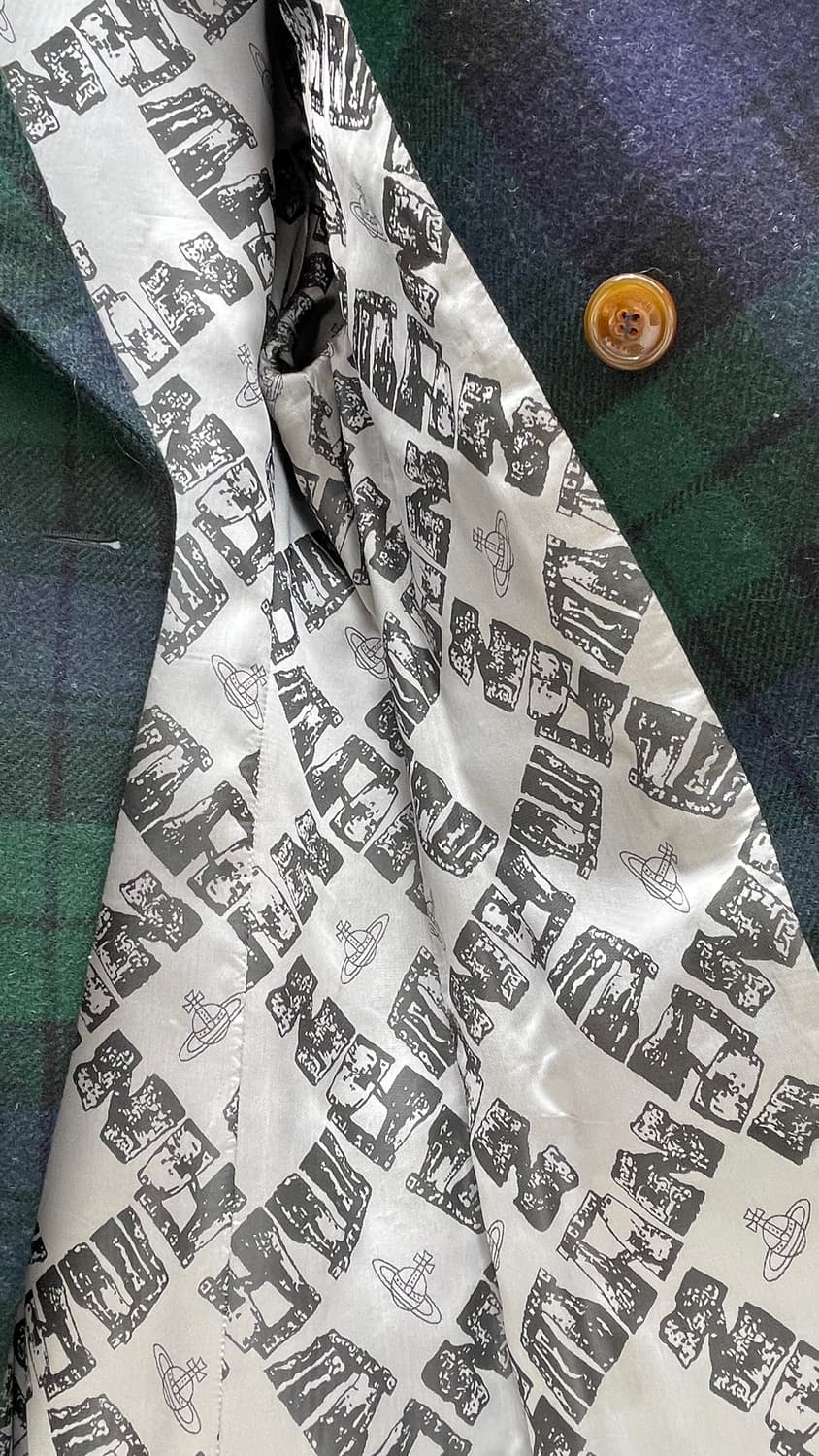 MAN Shetland Wool Blackwatch Double Co 상품이미지10