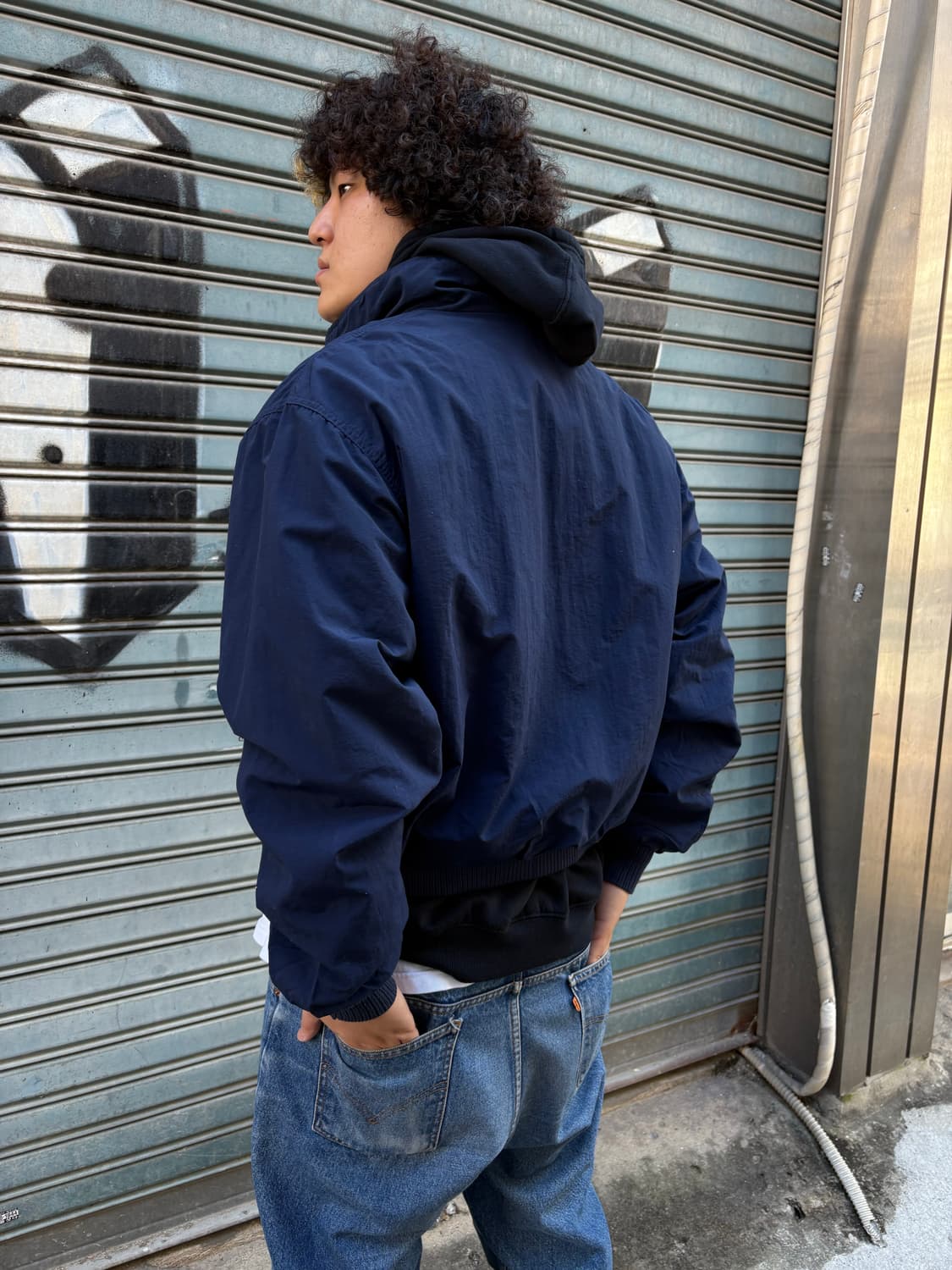 90s Eddie Bauer 웜업 자켓 상품이미지2