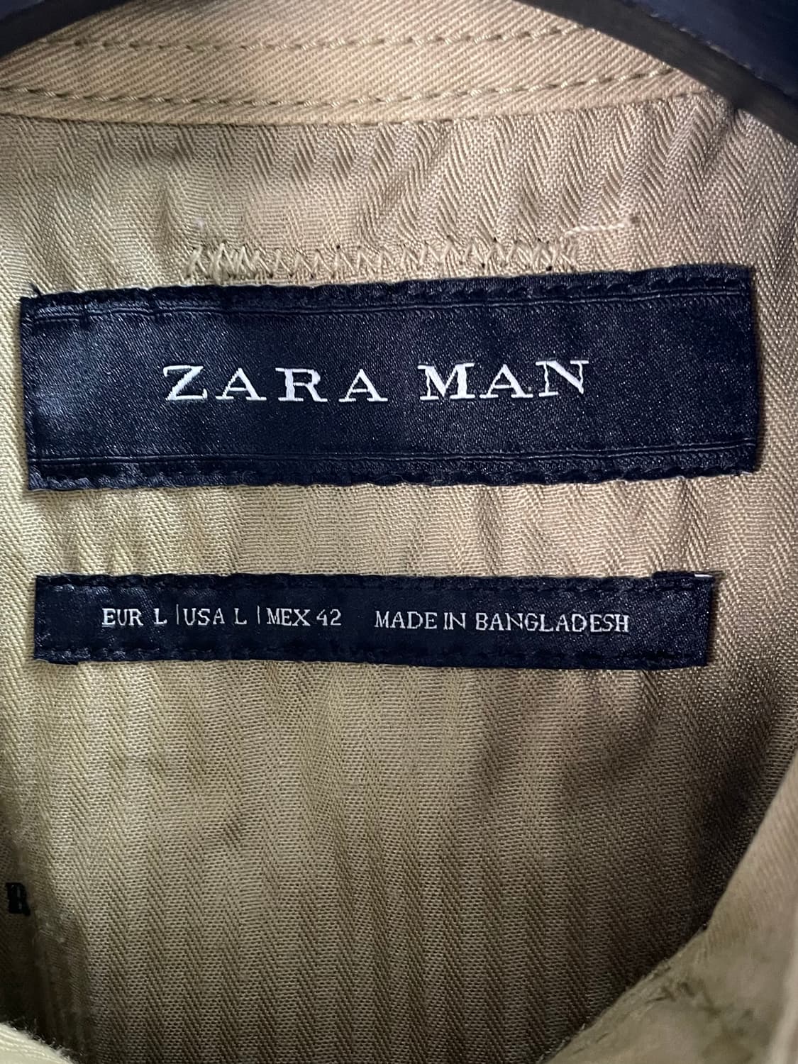 자라 밀리터리 m-65 필드 자켓 (on.737) 상품이미지7