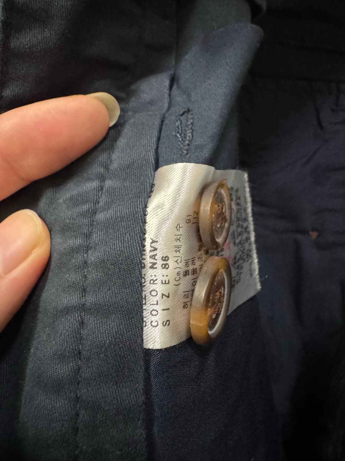 디키즈 워크팬츠 네이비 상품이미지8