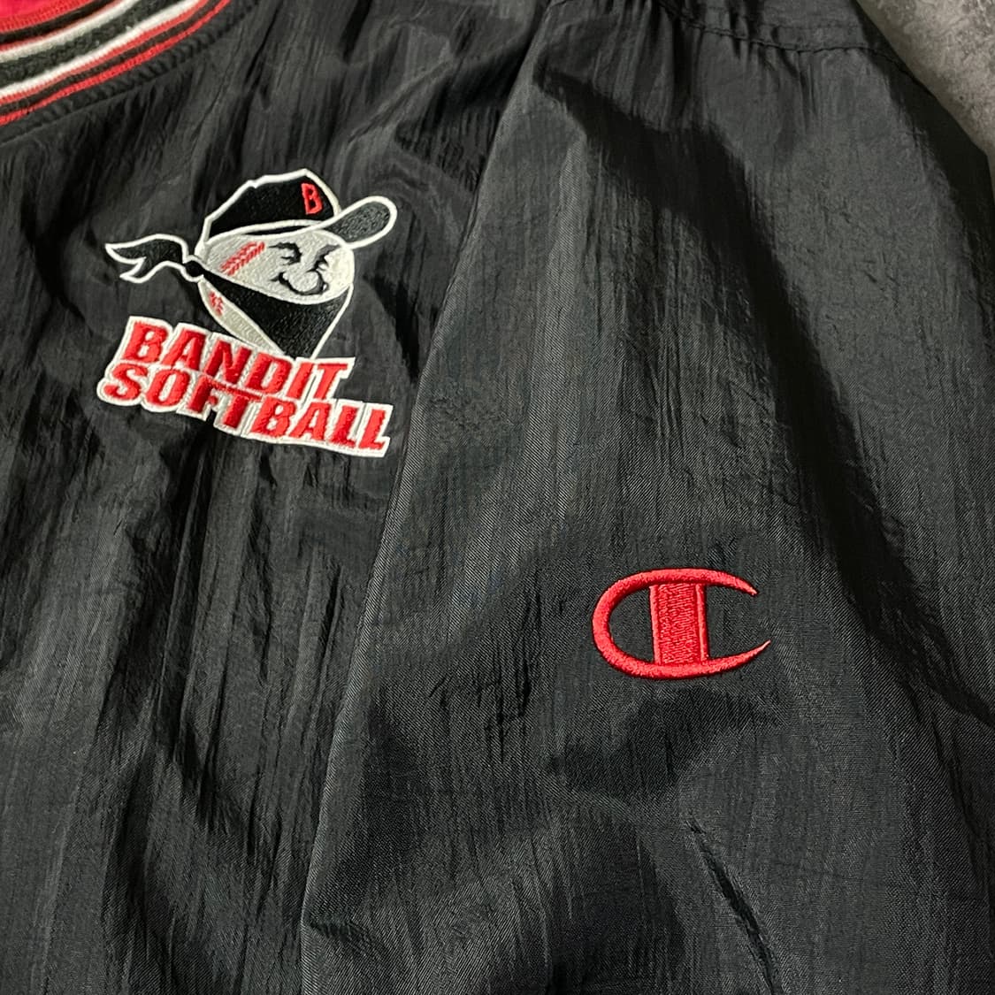 CHAMPION 1990s 챔피온 빈티지 브이넥 스포츠맨투맨 A00460 상품이미지3