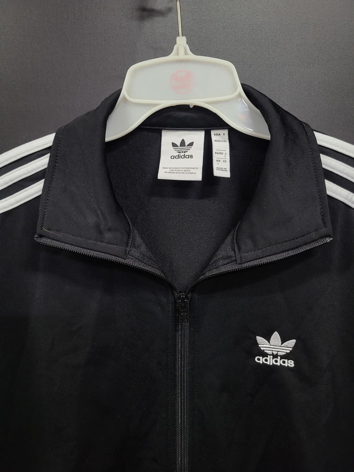 아디다스 불꽃 파이어버드 검흰 트랙탑 져지  상품이미지2