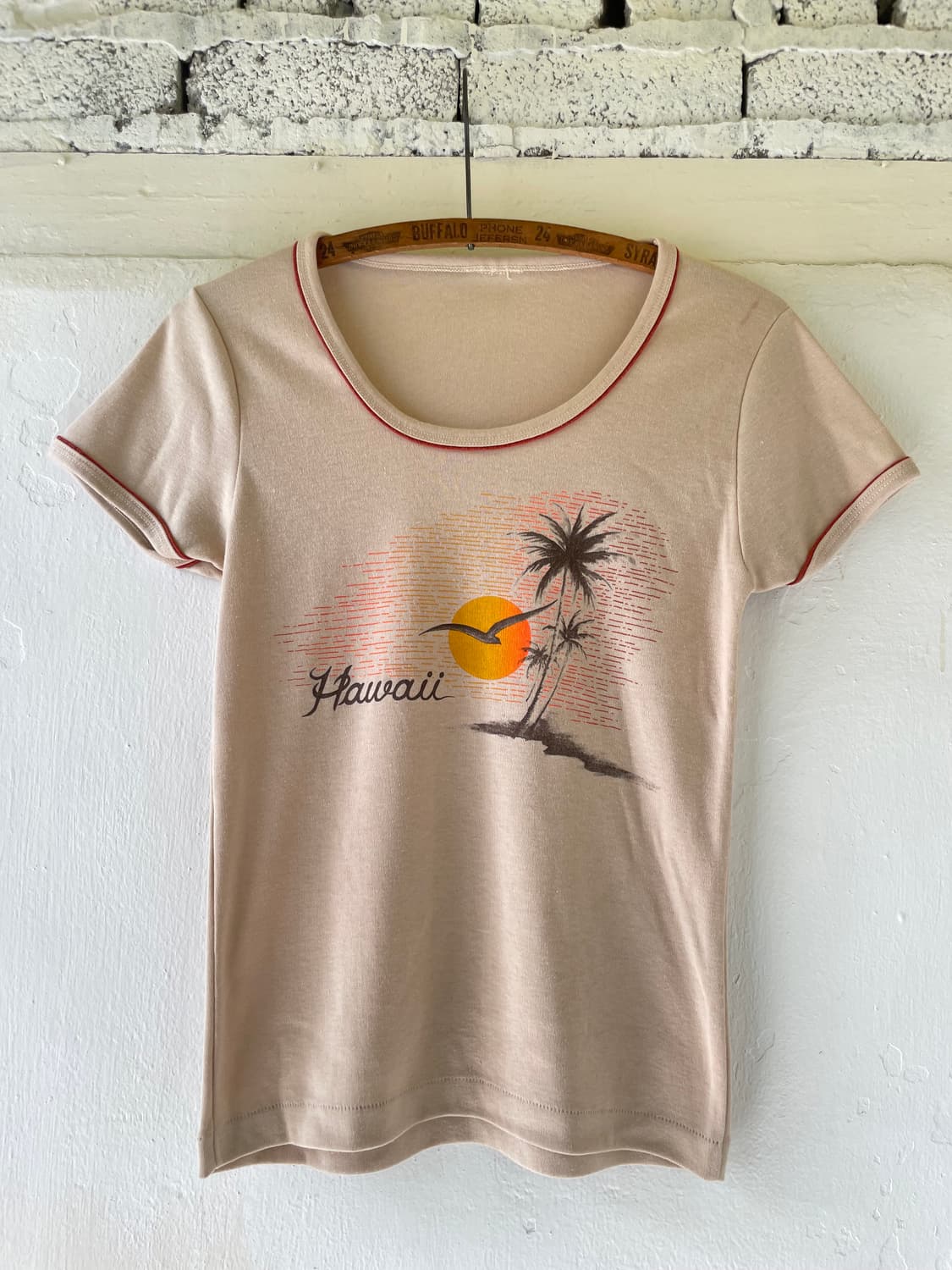 Vintage Hawaii Sunset T-Shirt 상품이미지1