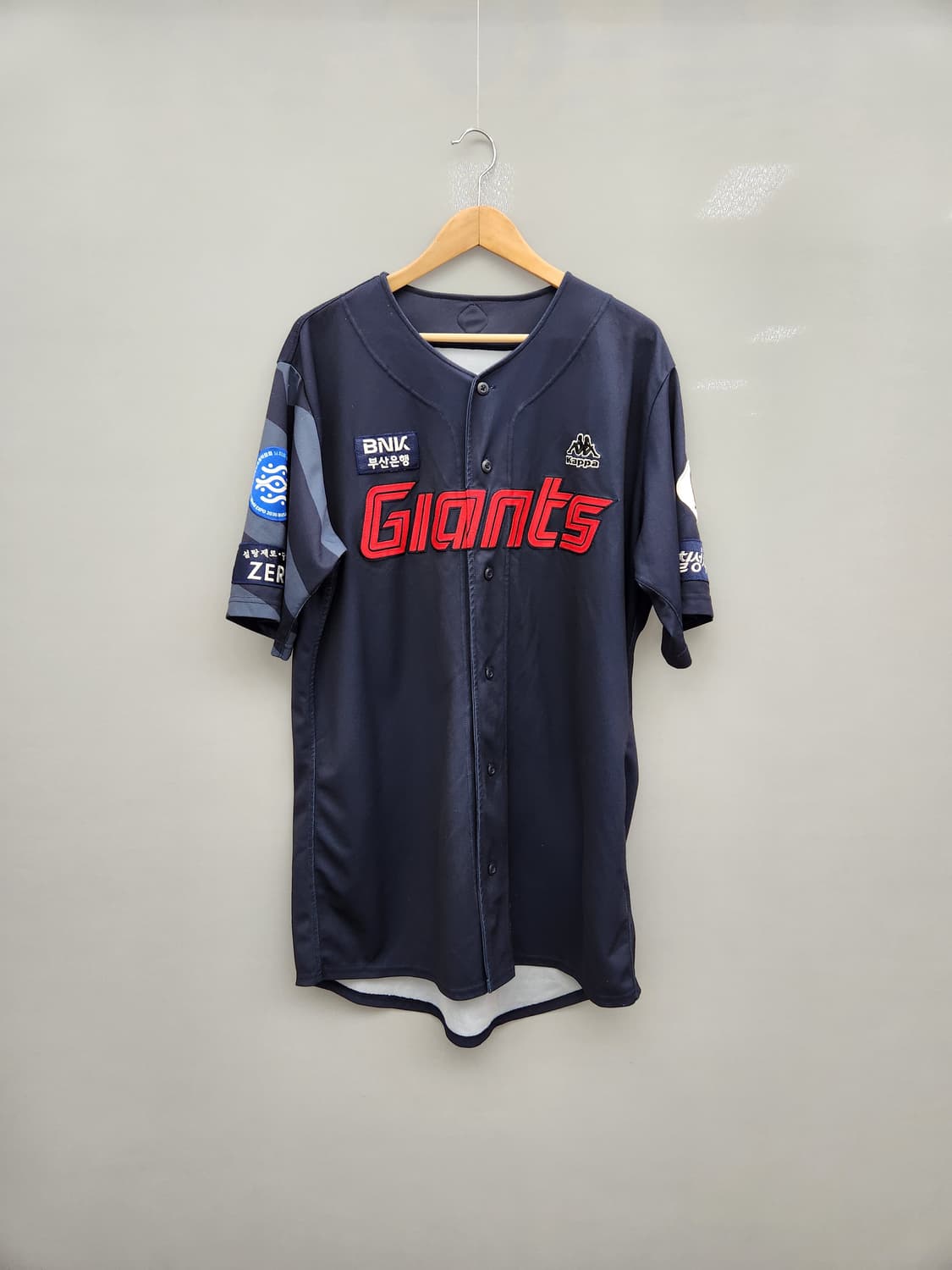 롯데 자이언츠 야구 유니폼 네이비 상품이미지1