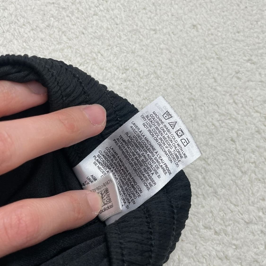 ADIDAS 트랙 하프팬츠 블랙 XL 상품이미지7