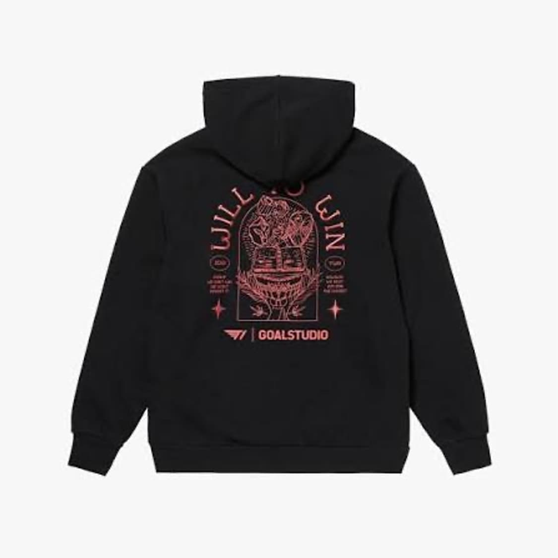 골스튜디오 T1 후드집업 블랙 상품이미지2