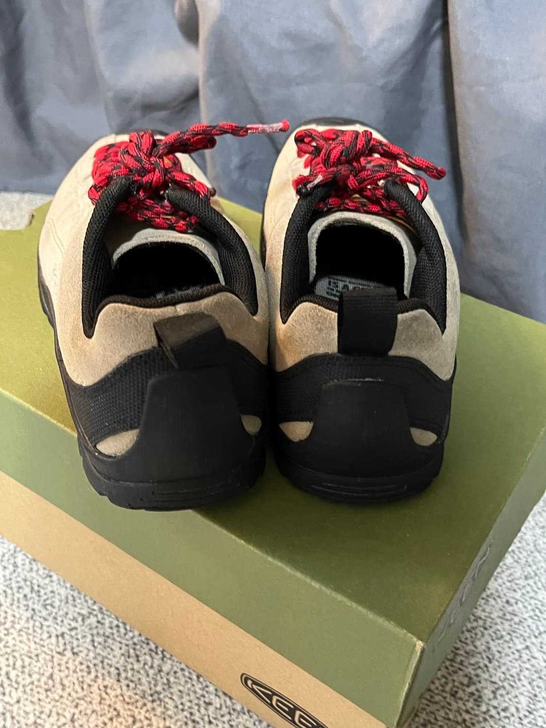 KEEN 킨 재스퍼 스니커즈 베이지 풀박스 225 상품이미지7
