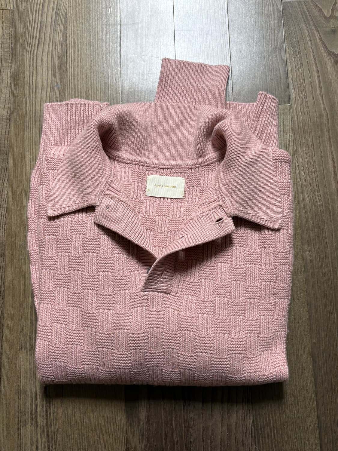 Aime Leon Dore 위브 니트 폴로  상품이미지3