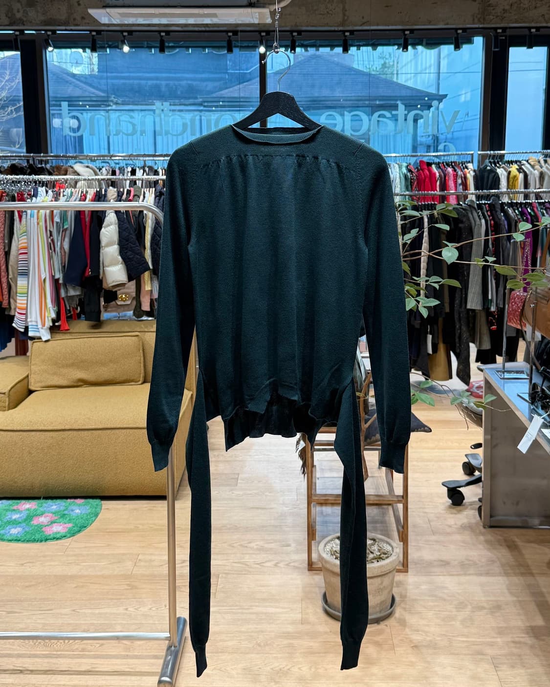 mm6 그린 레이어드 울 니트  상품이미지1