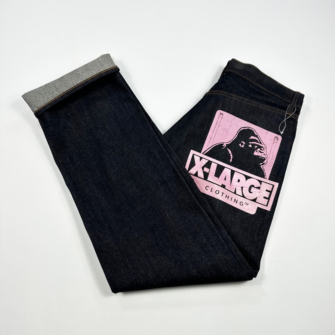엑스라지 재팬 스트레이트 생지 데님 팬츠 (32인치) 상품이미지2