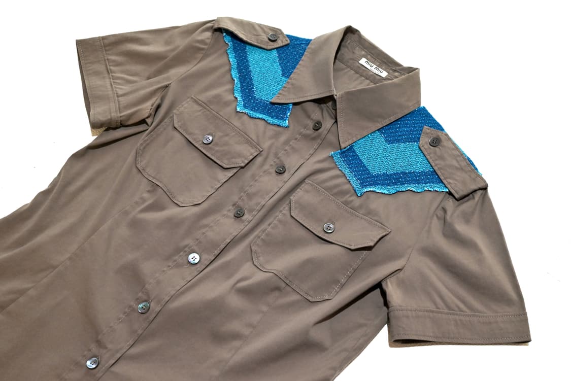 Miu Miu 05ss aplique shirts 상품이미지2