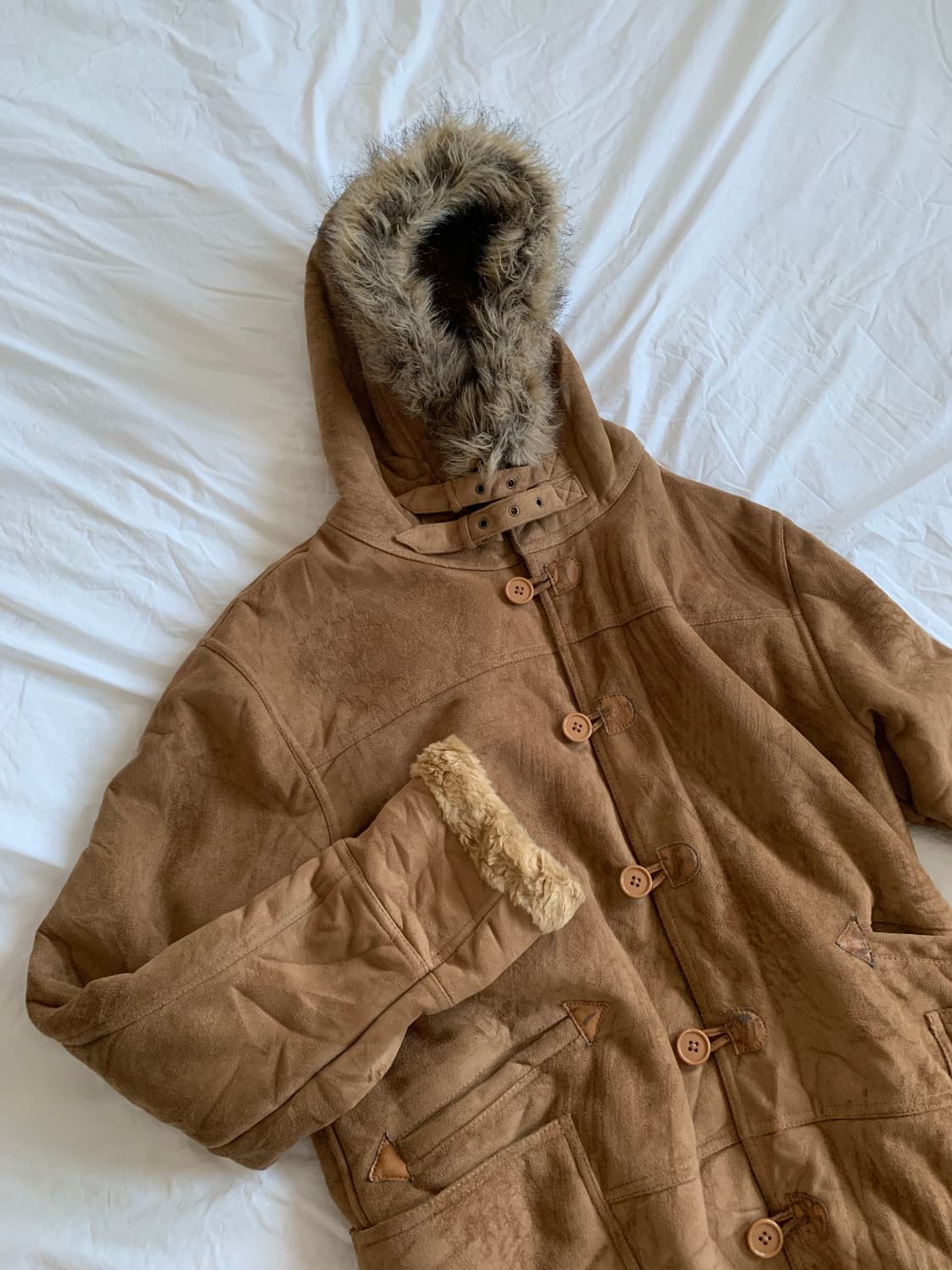 카멜 스웨이드 야상 상품이미지6