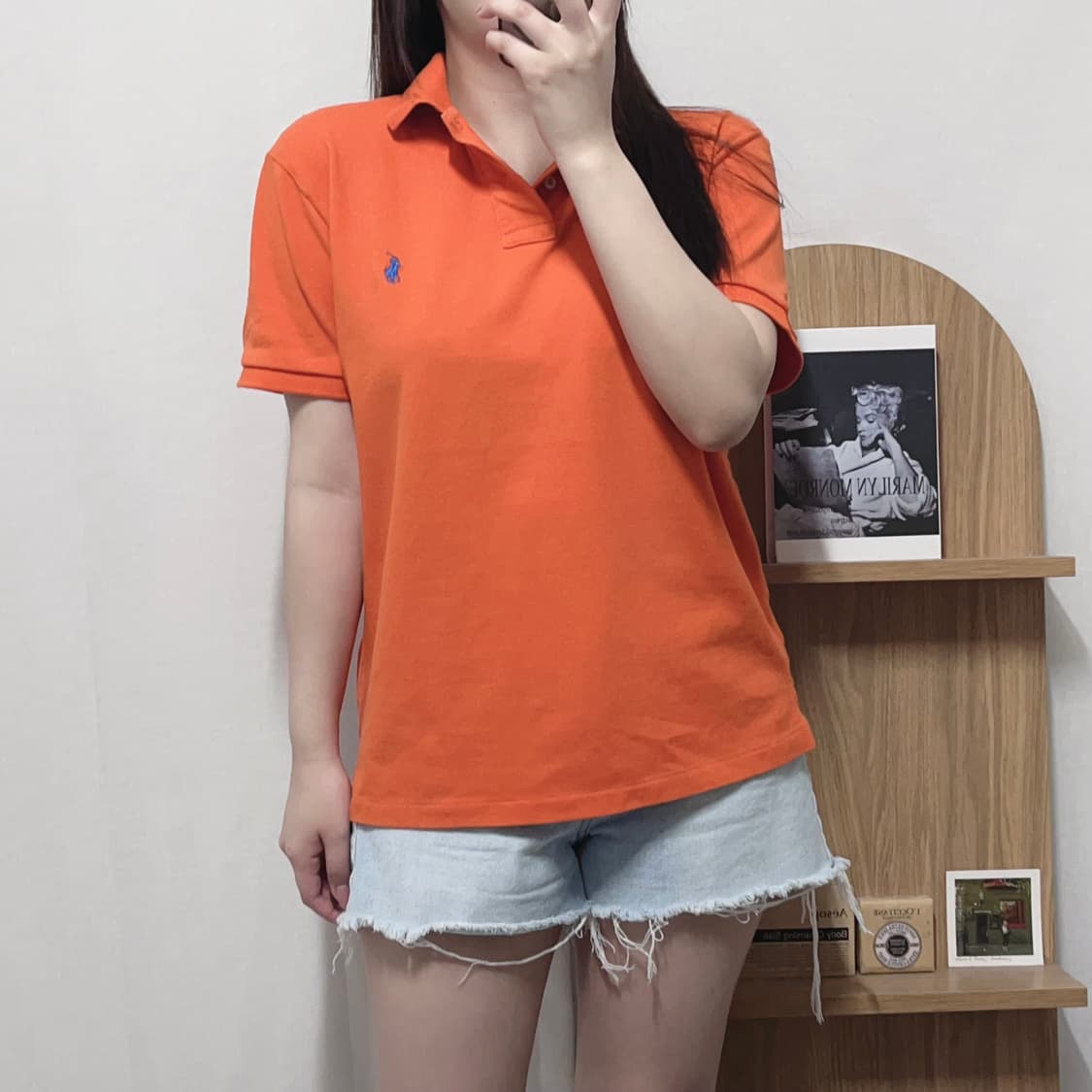 [정품] 폴로 당근 / 소라포니 반팔카라티 [ M ] 상품이미지2