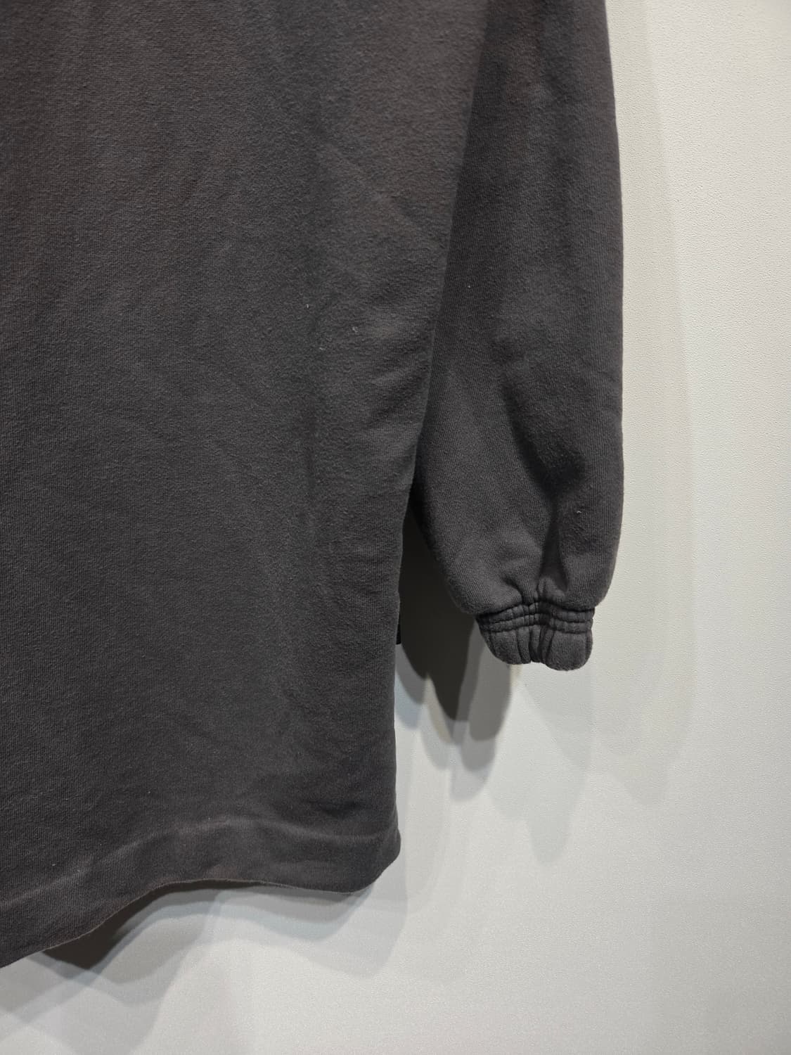 안다르(andar) 소울 풀 오버핏 롱 후드티 상품이미지5