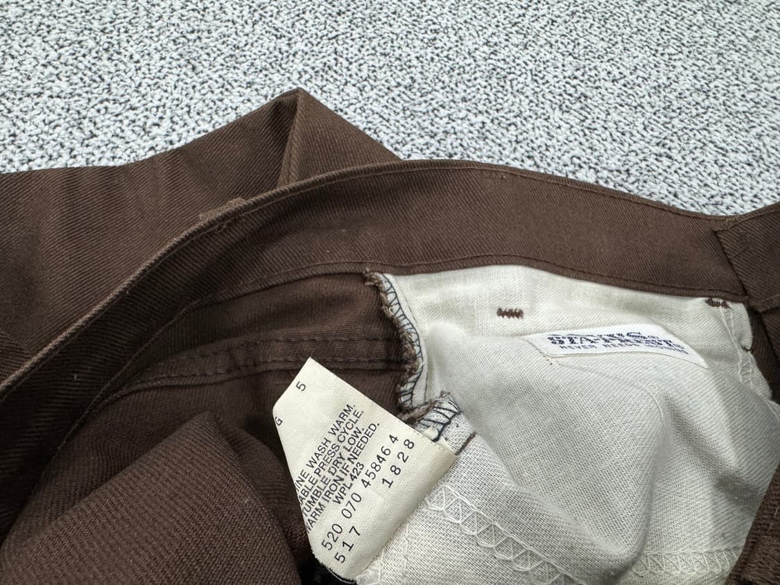 리바이스 517 90s USA 스타프레스 팬츠 상품이미지4