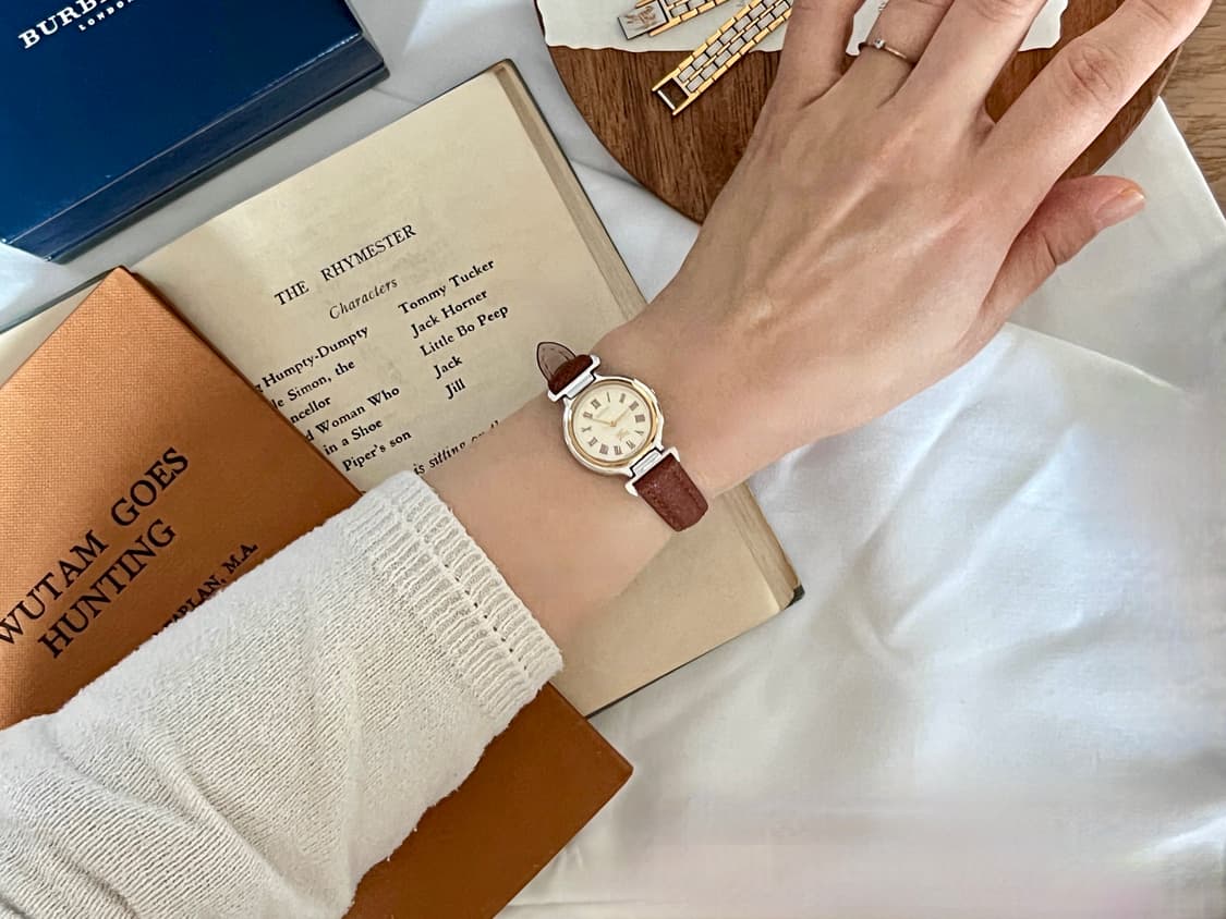 버버리 콤비 라운드 여성 시계 / 케어 상품이미지9