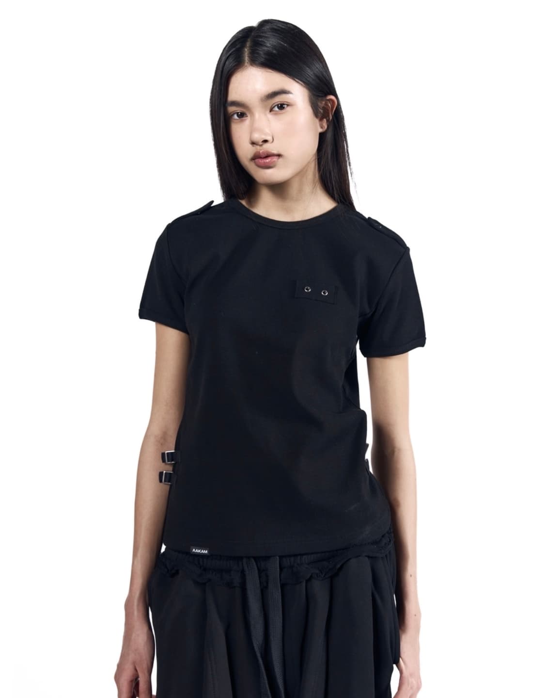 아캄 Tactical Half Top (Black) 상품이미지2