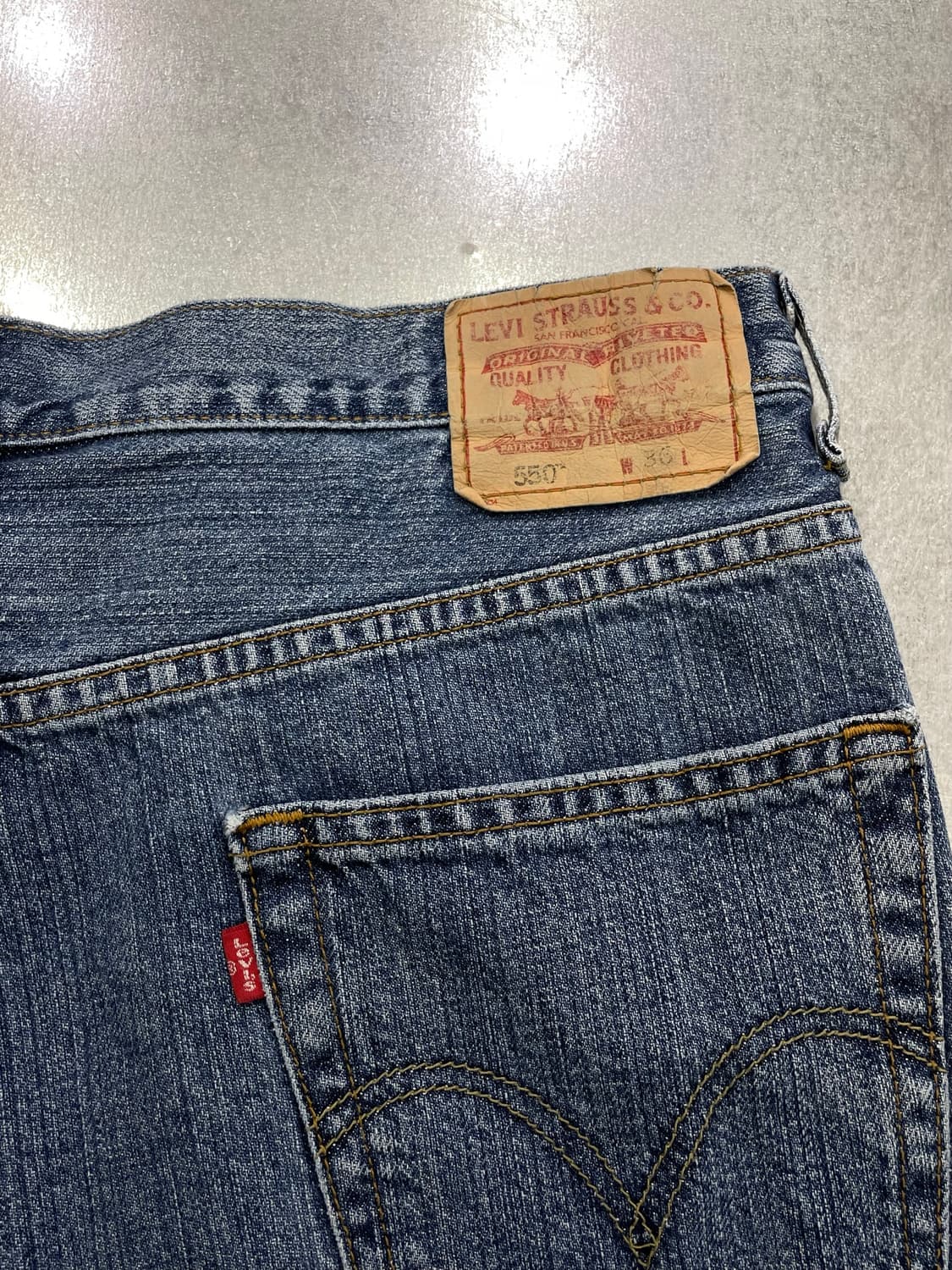 (36) Levi's 리바이스 550 데님 반바지 쇼츠 상품이미지7