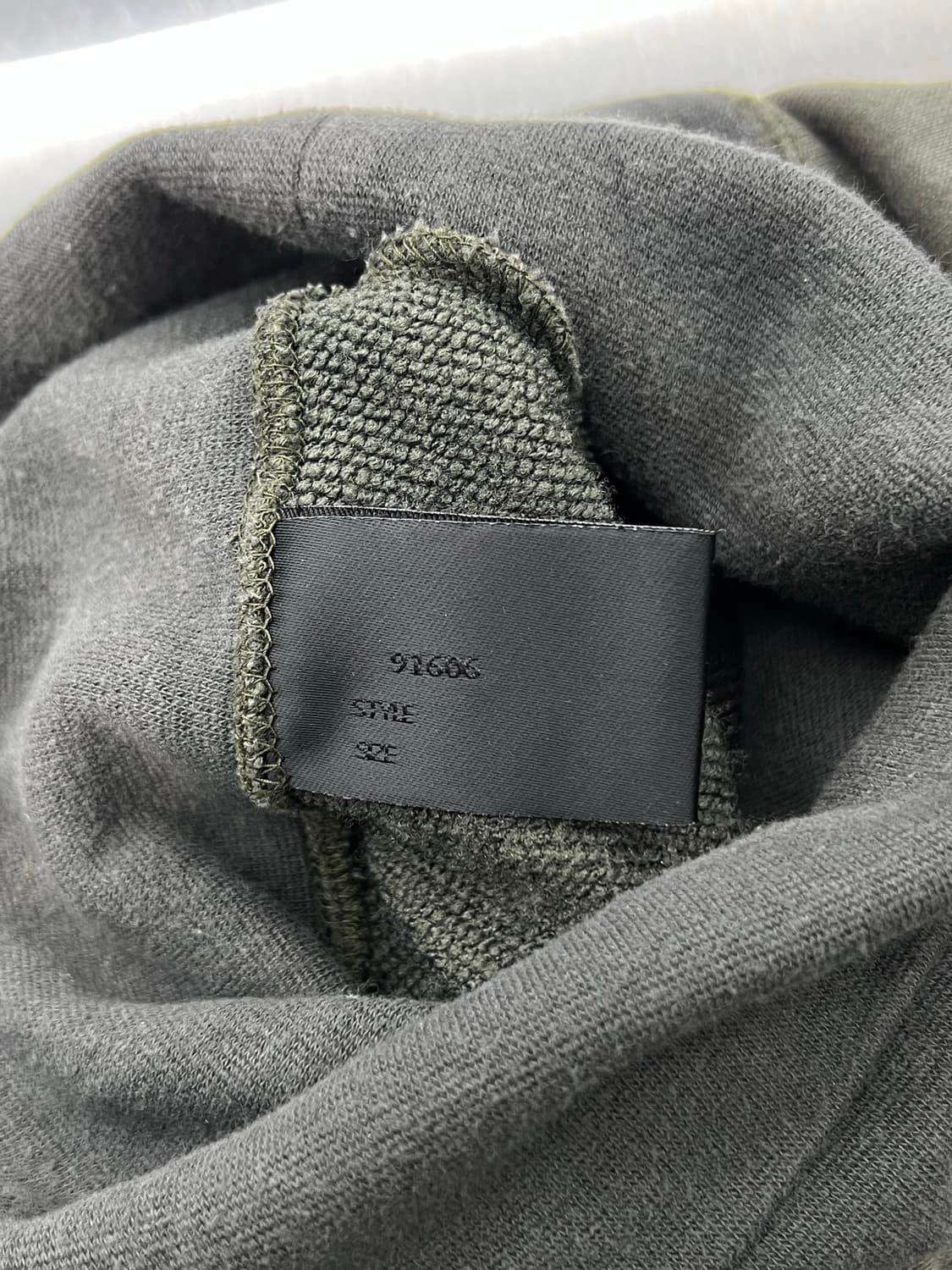 엔할리우드 하이넥 밀리터리 오버 스웨트 셔츠 상품이미지7