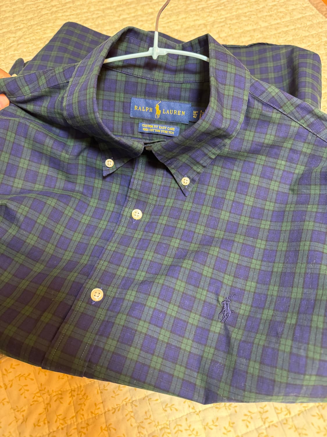 폴로 랄프로렌 블랙와치 셔츠 105정도 상품이미지1