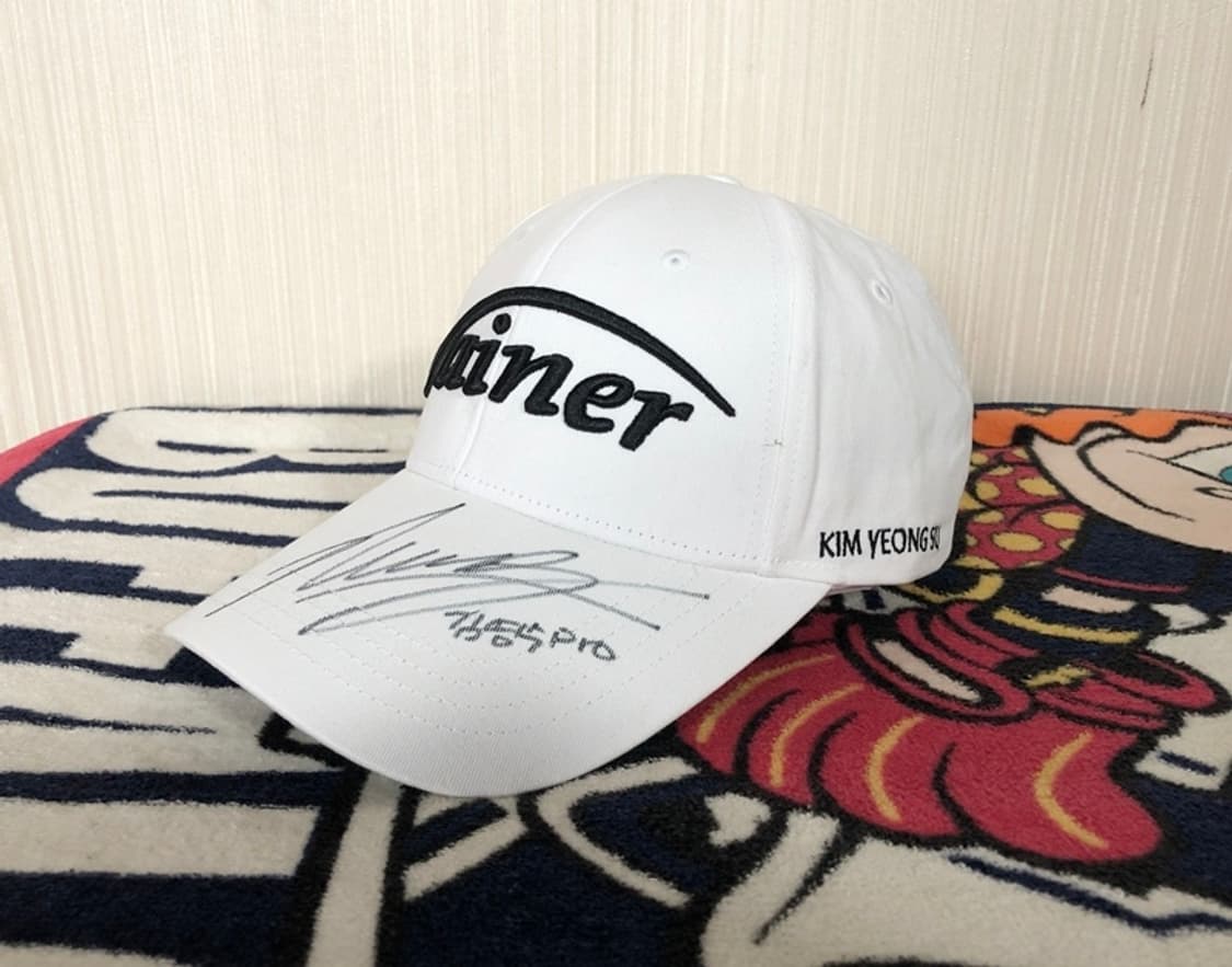 2022 KPGA 제네시스오픈 김영수프로 싸인/바이네르모자 상품이미지2