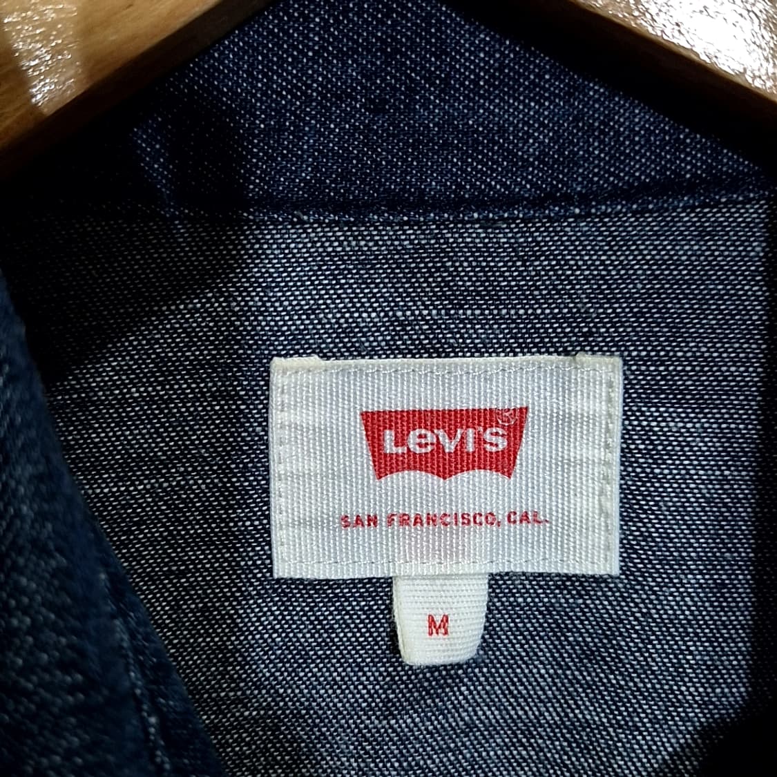 Levis 리바이스 웨스턴 데님 셔츠 상품이미지4