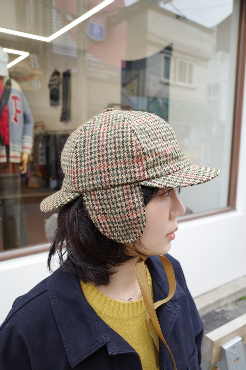 바버 트위드 셜록홈즈 디스토커 햇 상품이미지2