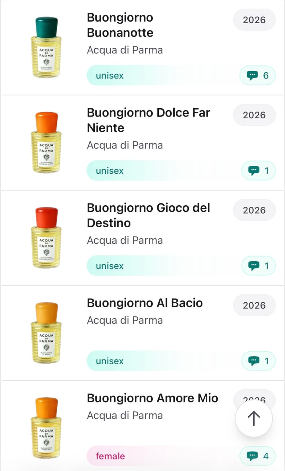 아쿠아 디 파르마 본조르노 5종 상품이미지2