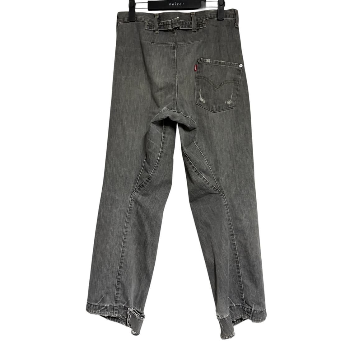 리바이스 엔지니어드진 흑청 워싱 데님팬츠 30 상품이미지8
