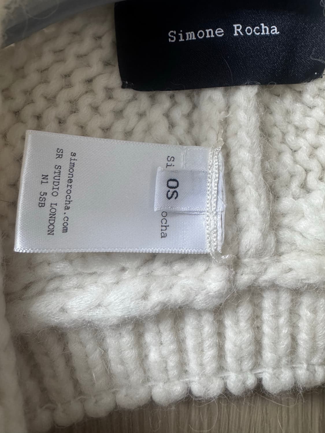 simone rocha 시몬로샤 니트케이프 상품이미지6