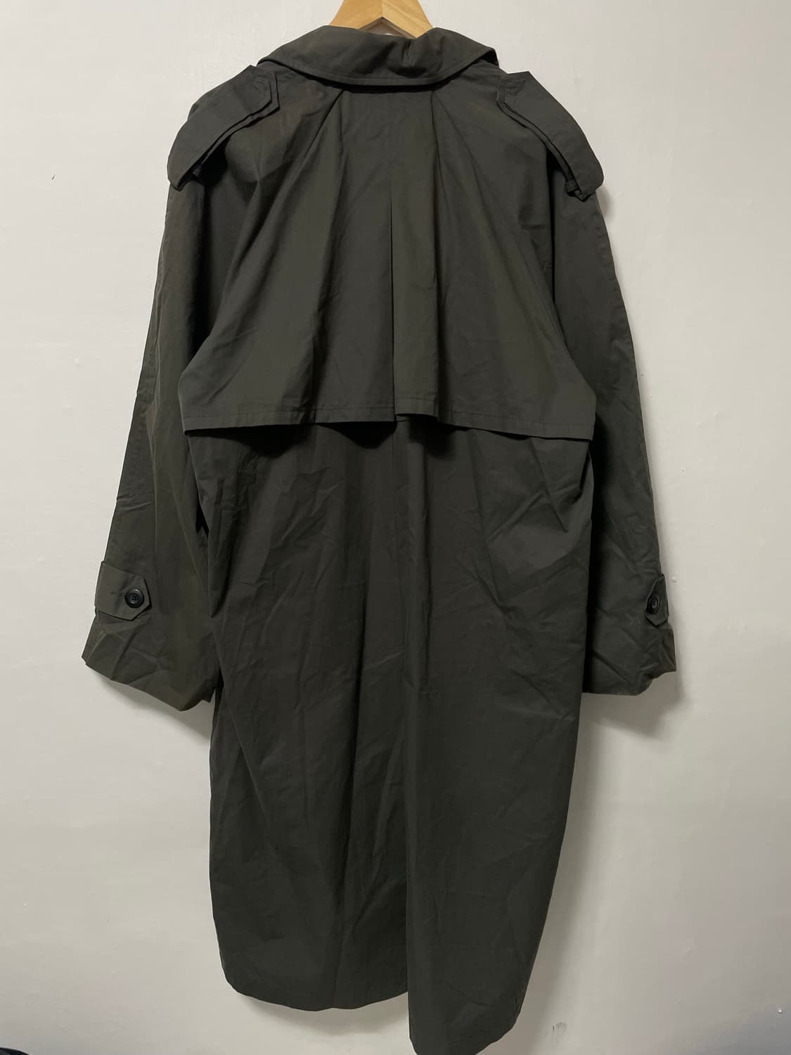 105-110 Bucket list 루즈핏 롱 트렌치코트 정품 상품이미지5