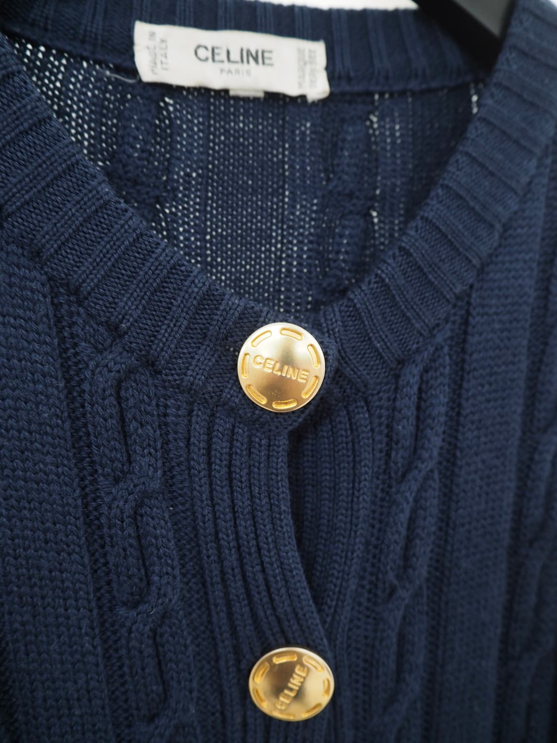 90's CELINE cardigan  상품이미지4