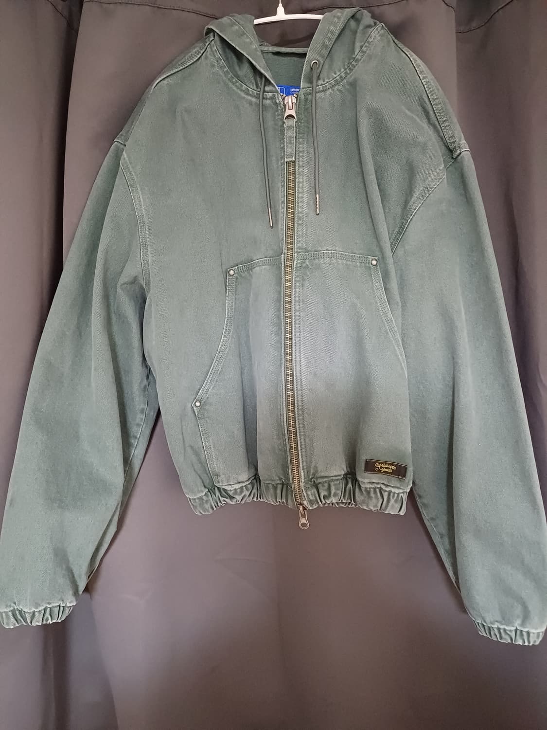 워싱 후드 점퍼 상품이미지2