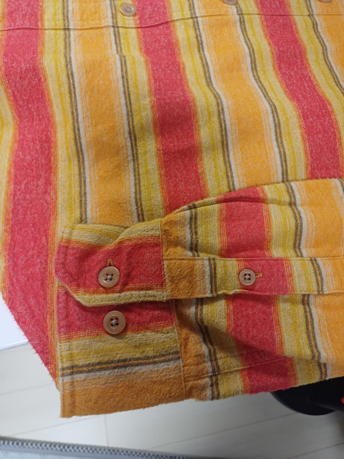 에디바우어 Japan 빈티지 플란넬 셔츠 상품이미지5