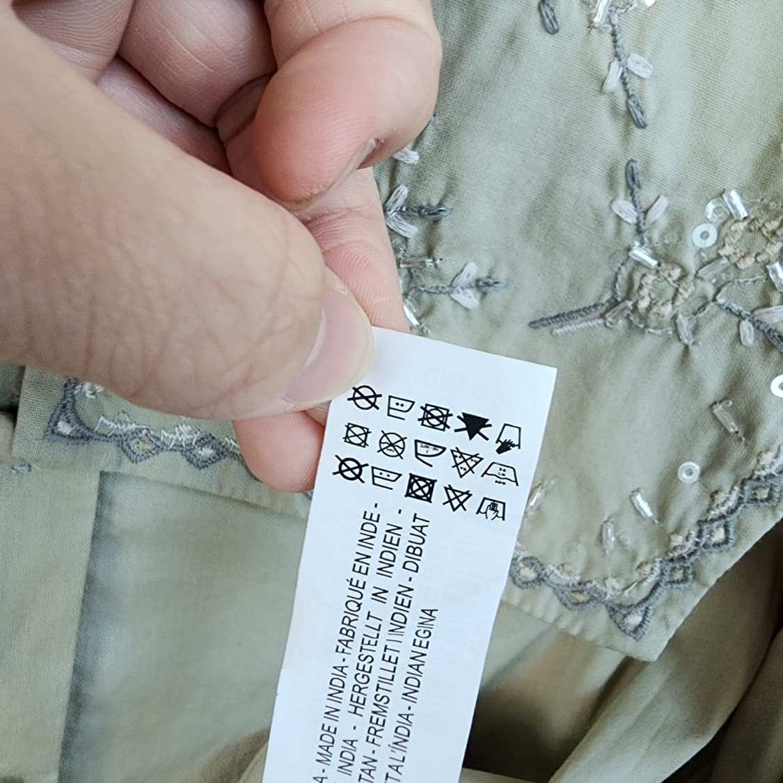 자라 자수 셔츠 블라우스 상품이미지8