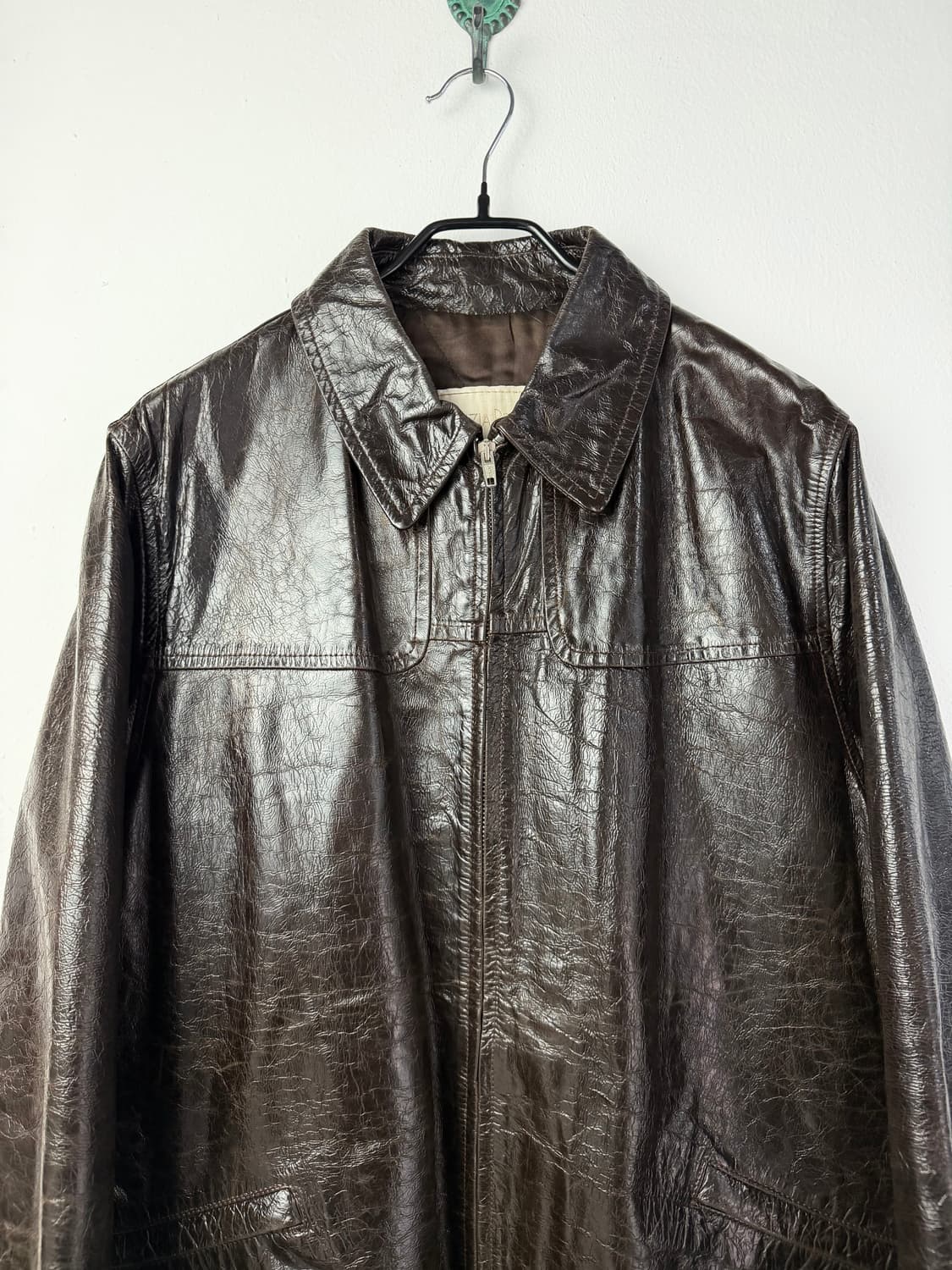 90s PATRIZIA PEPE 레더 카코트 상품이미지2